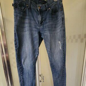 Rock & Republic EMO Distressed Blue Jeans Size 10M